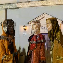 Kauno gatvėmis keliavo Trys Karaliai