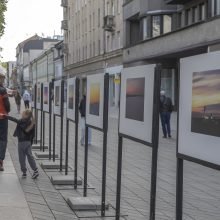 M. Patašiaus fotografijų paroda Laisvės alėjoje