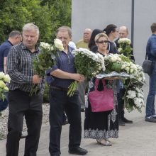 V. Šustauskas išlydėtas į amžinojo poilsio vietą