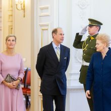 D. Grybauskaitė su britų princu kalbėjo ir apie Lietuvos okupaciją 