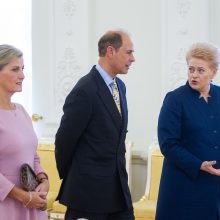 D. Grybauskaitė su britų princu kalbėjo ir apie Lietuvos okupaciją 