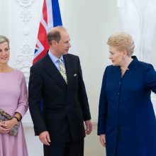 D. Grybauskaitė su britų princu kalbėjo ir apie Lietuvos okupaciją 