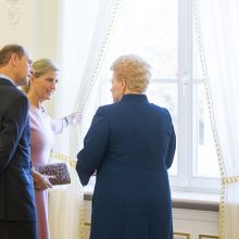 D. Grybauskaitė su britų princu kalbėjo ir apie Lietuvos okupaciją 