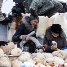 Vilniaus senamiestį užtvindė Kaziuko mugės lankytojai