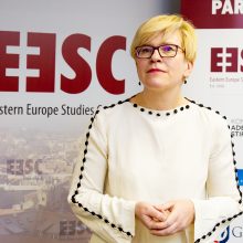 I. Šimonytė: Lietuva turi bandyti kovoti dėl demokratijos perspektyvų Rusijoje