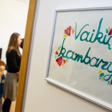 Patogi naujovė Vidaus reikalų ministerijoje – vaikų kambarys