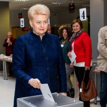 Prezidentė atsisakė balsuoti dėl mažesnio Seimo: referendumas – beprasmis