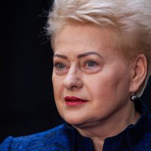 D. Grybauskaitė linki išsirinkti prezidentą pagal tai, „ką sako protas ir širdis“
