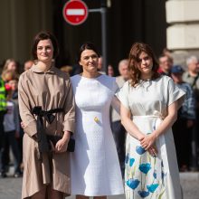 Gausios policijos pajėgos prižiūri G. Nausėdos inauguracijos renginius