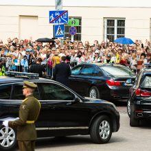 D. Grybauskaitė perdavė Prezidento rūmus G. Nausėdai