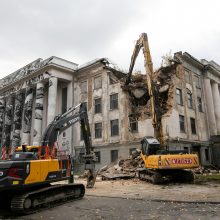 Griauna Profsąjungų rūmus: darbai kainuos beveik 2 mln. eurų