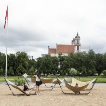 Kultūros paveldo komisija: paplūdimys Lukiškių aikštėje nedera su istorine reikšme