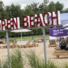 Kultūros paveldo komisija: paplūdimys Lukiškių aikštėje nedera su istorine reikšme