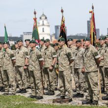 Minint Žalgirio mūšio metines apdovanoti geriausi sausumos pajėgų kariai