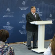 Ministras: Baltarusijos valdžia netrukdė S. Cichanouskajai išvykti iš šalies
