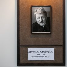 Į paskutinę kelionę išlydimas žurnalistas A. Katkevičius
