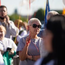 V. Čmilytė-Nielsen apie mitingą prie Seimo: visos pilietinės pozicijos sveikintinos