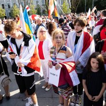 Seimo URK ragina toliau išlaikyti paramą Baltarusijos žmonėms