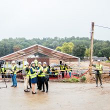 Oficialiai pradėtos LMTA studijų miestelio statybos Vilniuje