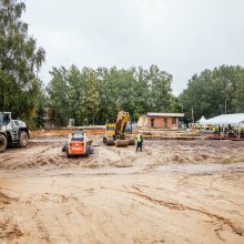 Oficialiai pradėtos LMTA studijų miestelio statybos Vilniuje