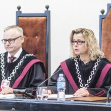 KT: teisėjų E. Laužiko ir V. Bavėjano atleidimai neprieštarauja Konstitucijai