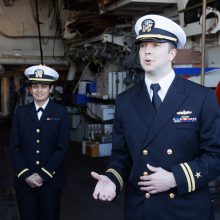 G. Nausėda: JAV karo laivo apsilankymas rodo sąjungininkų ryžtą užtikrinant mūsų saugumą