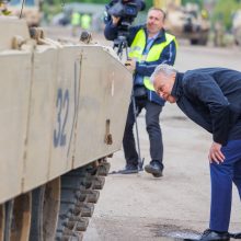 G. Nausėda: karinis mobilumas – vienas svarbiausių veiksnių, lemiančių šalies saugumą