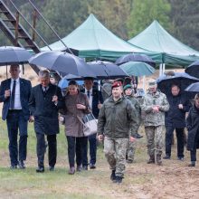 Prezidentas: NATO sąjungininkės ketina investuoti į Rūdninkų poligono infrastruktūrą