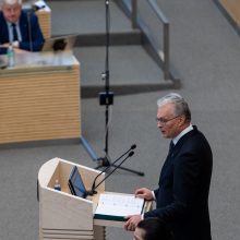 Prezidentas: dalies teisėjų skyrimo procedūros „tapo užkulisinių kovų arena“