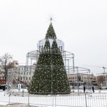 Šeštadienį Vilniuje – kalėdinės eglės įžiebimas: šiemet atrodys kaip tortas