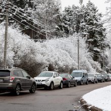 Dalyje Lietuvos silpnai sninga, dieną eismo sąlygas gali sunkinti šlapdriba