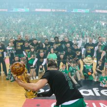 Buvo įspūdingas krepšinio šou: „Žalgiris“ susigrąžino Lietuvos čempionų titulą