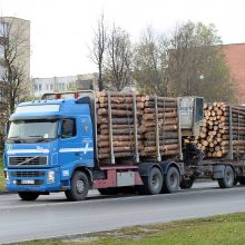 Marijampolėje miškavežį vairavo girtutėlis darbuotojas