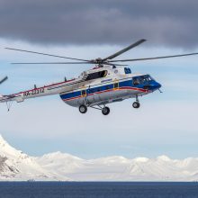 Dingęs rusų sraigtasparnis rastas Arkties vandenyno dugne