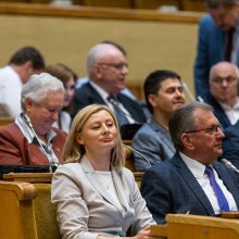 Seimo vadovė: dabar mėginti blokuoti parlamento darbą yra neatsakinga