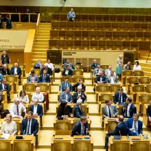 Seimo vadovė: dabar mėginti blokuoti parlamento darbą yra neatsakinga