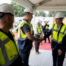 Vilniuje pradedamas statyti naujas policijos pastatas: policija modernėja, sako ministrė