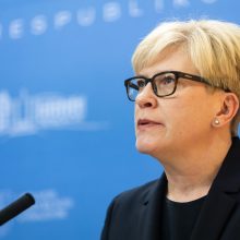 I. Šimonytė: kai kurių didžiųjų ES narių pozicija „Rosatom“ atžvilgiu keičiasi