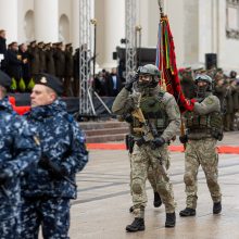G. Nausėda kariuomenės minėjime: Lietuva išlieka Rusijos imperinių ambicijų taikinyje