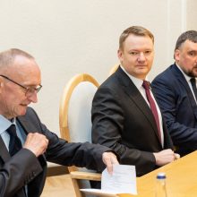 Lietuvos vadovai su Latvijos parlamento pirmininku aptarė energetikos iššūkius, saugumą