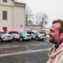 Policijai – 38 nauji automobiliai, vieną jų perduos kolegoms Ukrainoje