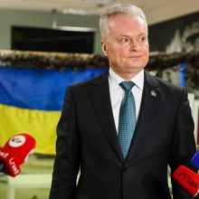 V. Zelenskis: nėra srities, kurioje Ukraina nejaustų Lietuvos paramos