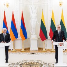 Prezidentai: Lietuva ir Armėnija stiprins ekonominius ryšius