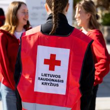 Raudonojo Kryžiaus savanoriai keliaus po Lietuvą: skleis svarbią žinią