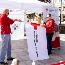 Raudonojo Kryžiaus savanoriai keliaus po Lietuvą: skleis svarbią žinią