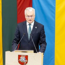 G. Nausėda Seime skaito metinį pranešimą: mūsų pareiga – pasirūpinti Lietuvos saugumu