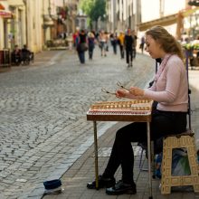 Gatvės muzikos diena: Vilniuje gyva muzika – net viešajame transporte