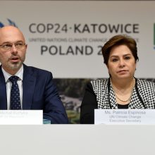 Lenkijos anglių kasybos mieste Katovicuose prasidėjo klimato derybos