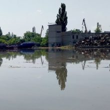 Lietuvos Raudonasis Kryžius po užtvankos susprogdinimo Ukrainai skiria 1 mln. eurų