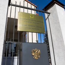 Rusijos ambasados atstovas iškviestas į URM, jam įteikta nota